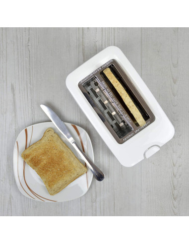 Lloytron E2020 Φρυγανιέρα 2 Θέσεων Λευκό