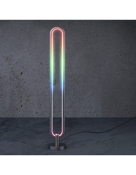 Home Light 7326 FW09 Φωτιστικό Δαπέδου LED RGB Με Τηλεχειριστήριο