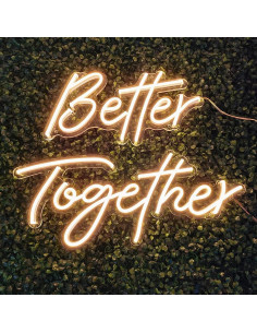 Φωτιστικό neon ''Better Together" 44*22/60*26 2 PCS
