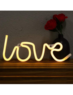 Φωτιστικό 9269 neon "Love" LED Θερμό Φώς 2