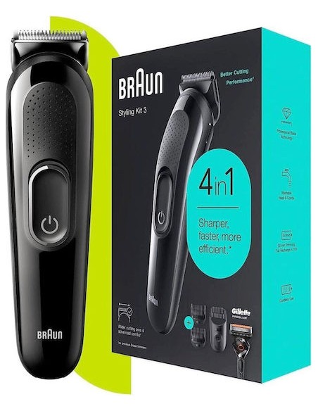 Braun SK3300 Επαναφορτιζόμενη Κουρευτική Μηχανή