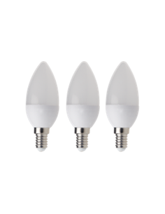 Εcolight 9757 Τριάδα Κερί B35 6W Θ 3000K