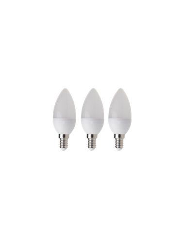 Εcolight 9757 Τριάδα Κερί B35 6W Θ 3000K