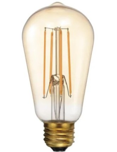 Ecolight 6800 Λάμπα Filament LED Amber ST64 8W E27