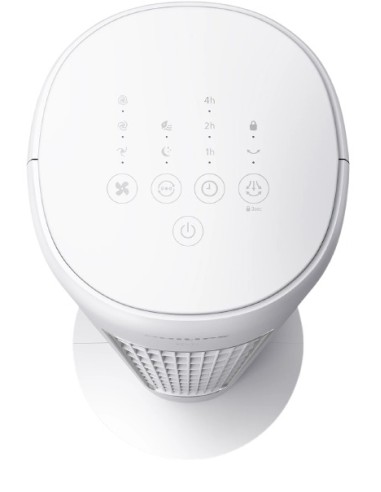 Philips CX5535/00 Ανεμιστήρας Πύργος με Τ/Χ Λευκός