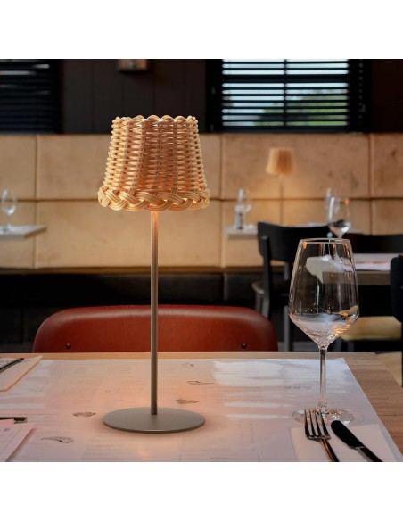 Raytech Power 1515 Επαναφορτιζόμενο Φωτιστικό PE Rattan