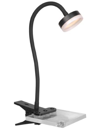 Raytech Power  28313 Φωτιστικό Led Clip Μαύρο