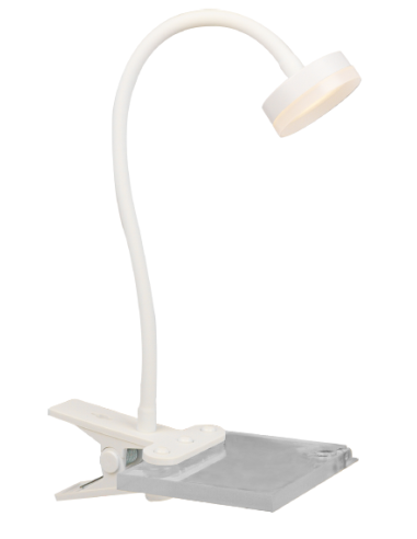 Raytech Power  28313 Φωτιστικό Led Clip Άσπρο