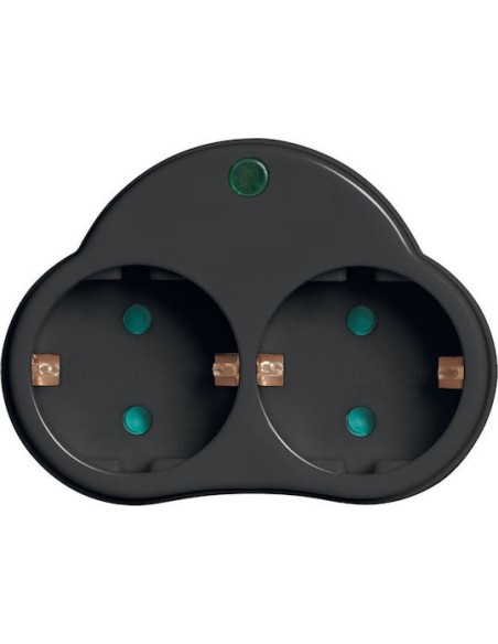 Εcolight 9320 Surge Protection διπλή πρίζα προστασίας 2 θέσεων